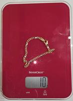 TWEEKLEURIGE ARMBAND IN 18 KARAAT GOUD, Handtassen en Accessoires, Armbanden, Ophalen of Verzenden, Nieuw, Goud, Goud