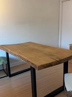 Massief houten eettafel 80 *160*80, Huis en Inrichting, Barren, Ophalen, Zo goed als nieuw