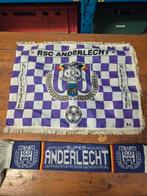 Vlag en sjaal van rsc anderlecht, Verzamelen, Ophalen of Verzenden