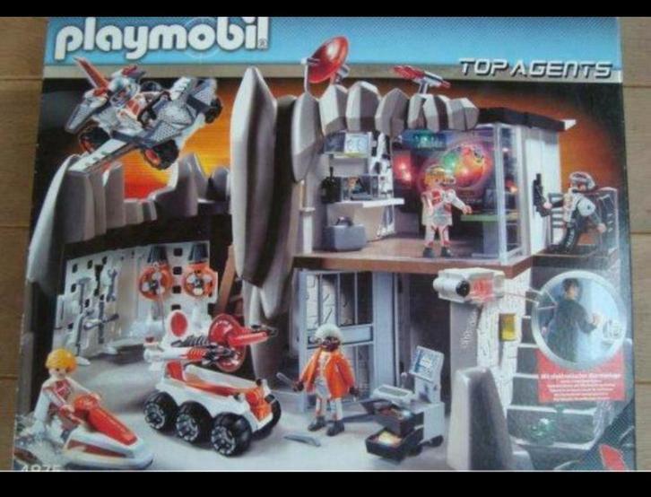 Playmobil set 4875 Top Agents commandopost, Enfants & Bébés, Jouets | Playmobil, Utilisé, Enlèvement