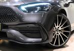 Mercedes-Benz C300e AMG-Line **LED/LEDER/CAM/MBUX/DAB/NAV**, Auto's, Automaat, 4 cilinders, Leder, 5 deurs