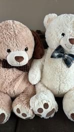 2 grote teddyberen, Verzamelen, Beren en Cherished Teddies, Nieuw, Ophalen