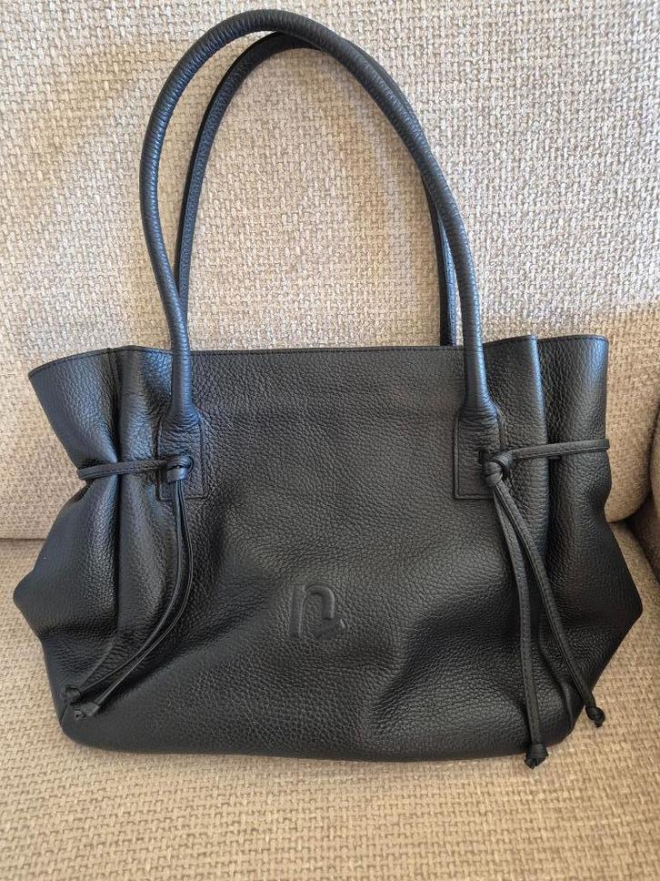 Neuville prachtige elegante mooie handtas, Handtassen en Accessoires, Tassen | Damestassen, Zo goed als nieuw, Handtas, Blauw