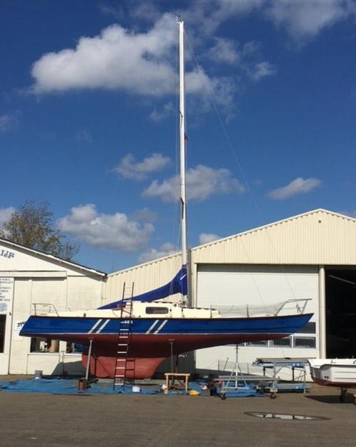 opknapper zeilboot  polyester  11 mtr, Watersport en Boten, Kajuitzeilboten en Zeiljachten, Gebruikt, Tourjacht of Cruiser, Polyester