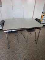 Keukentafel uittrekbaar met 2 stoelen, Huis en Inrichting, Tafels | Eettafels, Ophalen, Gebruikt