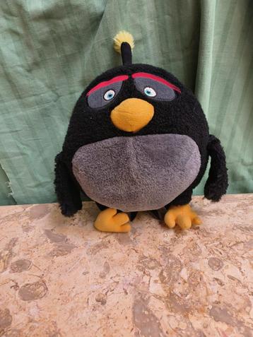 Knuffel van zwarte Bom vogel (Angry Birds) beschikbaar voor biedingen