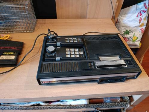 Colecovision + expansion module 1, + Donkey Kong en Looping, Games en Spelcomputers, Spelcomputers | Atari, Gebruikt, Ophalen of Verzenden