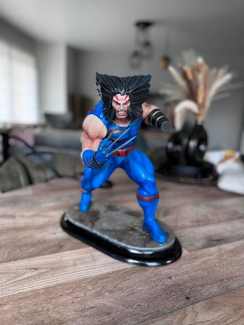 Custom AOA Wolverine xmen marvel Wolfpax, Collections, Statues & Figurines, Comme neuf, Fantasy, Enlèvement ou Envoi