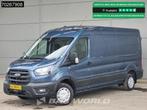 Ford Transit 130pk L3H2 Airco Cruise Camera Parkeersensoren, Auto's, Bestelwagens en Lichte vracht, Stof, Euro 6, 4 cilinders