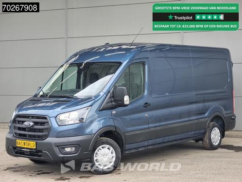 Ford Transit 130pk L3H2 Airco Cruise Camera Parkeersensoren, Auto's, Bestelwagens en Lichte vracht, Bedrijf, Te koop, Achteruitrijcamera