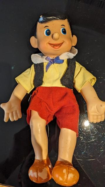 Ancienne poupée Pinocchio vintage, Enlèvement, Utilisé