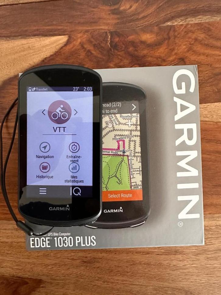 GPS Garmin Edge 1030 Plus, Fietsen en Brommers, Fietsaccessoires | Fietscomputers, Zo goed als nieuw, GPS, Ophalen of Verzenden