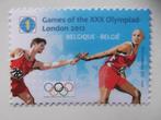 OS London - JO Londres, Postzegels en Munten, Postzegels | Europa | België, Olympische Spelen, Ophalen of Verzenden, Frankeerzegel