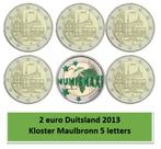 2 euros Allemagne 2013 Kloster Maulbronn 5 lettres, 2 euros, Enlèvement ou Envoi, Allemagne