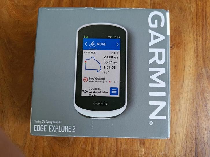 GPS Carmin Edge Explore 2, Fietsen en Brommers, Fietsaccessoires | Fietscomputers, Zo goed als nieuw, GPS, Ophalen
