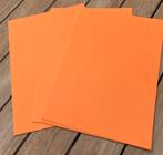 KNUTSELPAPIER A4 ORANJE 120 GRAM 100 vel, Enlèvement ou Envoi, Neuf