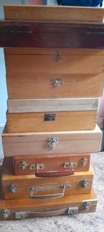 8 tekendozen en 3 schilderskoffers, Hobby en Vrije tijd, Schilderen, Ophalen of Verzenden