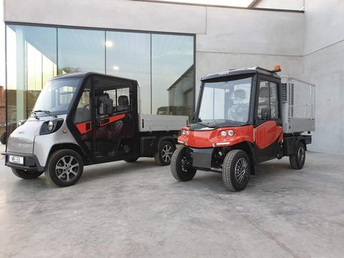 Melex , elektrisch utilitair voertuig + golfcar, Motoren, Quads en Trikes, 11 kW of minder, Ophalen of Verzenden