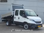Iveco Daily 35C21 3-Zijdige Kipper Dubbel Cabine 210PK 3.0L, Auto's, Bestelwagens en Lichte vracht, Stof, Euro 6, Iveco, Bedrijf