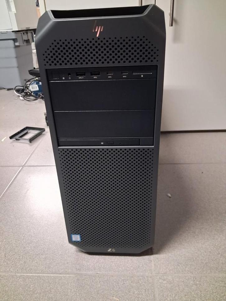 HP Z6 G4 Workstation met 2x Quadro P4000 GPU, Computers en Software, Desktop Pc's, Refurbished, 3 tot 4 Ghz, SSD, 64 GB of meer