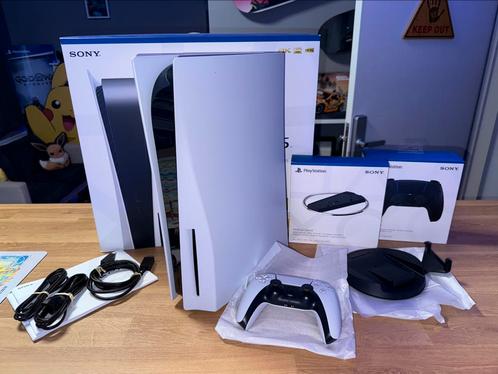 Playstation 5 (PS5) Disc versie met extra’s, Games en Spelcomputers, Spelcomputers | Sony PlayStation 5, Zo goed als nieuw, Playstation 5