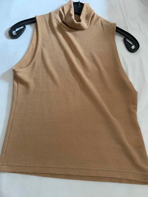 Damesblouse merk Yael Goldberg, Kleding | Dames, Topjes, Zo goed als nieuw, Maat 38/40 (M), Beige, Ophalen