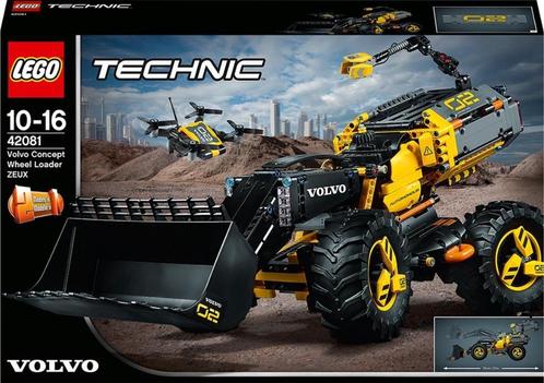 Lego 42081 - Technic - Le tractopelle Volvo Concept ZEUX, Enfants & Bébés, Jouets | Duplo & Lego, Neuf, Lego, Ensemble complet