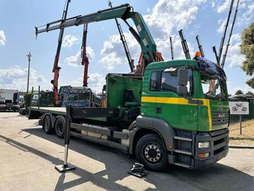 MAN TGA 26.360 6X2 BL + CRANE PALFINGER PK 18500 (4x) - LIFT, Autos, Camions, Achat, Entreprise, Autres carburants, Automatique