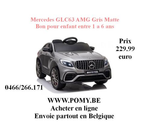 Nouvelle Voiture Enfant Mercedes GLC63 AMG 12V, Enfants & Bébés, Jouets | Extérieur | Véhicules à batterie, Neuf, Enlèvement ou Envoi