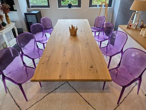 Set van 8 KARTELL stoelen model „Thalya”, Huis en Inrichting, Stoelen, Gebruikt, Vijf, Zes of meer stoelen, Overige materialen