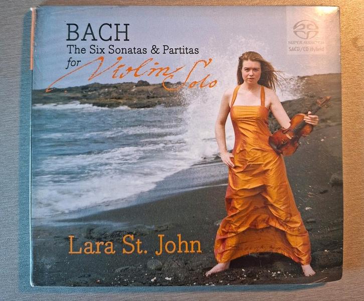 2SACD. Bach. Lara Saint-Jean. Nouveau dans son emballage., CD & DVD, CD | Classique, Enlèvement ou Envoi