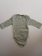 Body lange mouwen groen, Kinderen en Baby's, Babykleding | Maat 50, Ophalen, Meisje, Zo goed als nieuw, Pakje