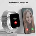 Nieuwe smartwatch Bluetooth Bellen Android/iOs NL handleidin, Ophalen of Verzenden, Nieuw, Grijs, Android