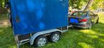 Remorque double essieux 750kg, Auto diversen, Aanhangers en Bagagewagens, Ophalen, Zo goed als nieuw