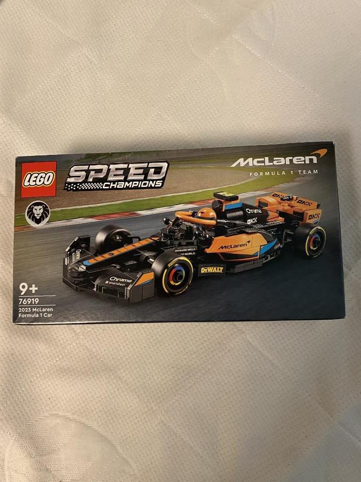 LEGO Speed Champions McLaren Formule 1 racewagen 2023 76919, Kinderen en Baby's, Speelgoed | Duplo en Lego, Nieuw, Lego, Complete set