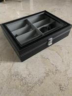 Brillen doos heren /dames koffer box, Overige merken, Bruin, Verzenden, Nieuw