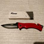 Heel mooi rescue knife leopard te koop, Caravanes & Camping, Outils de camping, Neuf