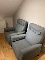 2 Ikea muren relaxfauteuils, Comme neuf, Enlèvement ou Envoi