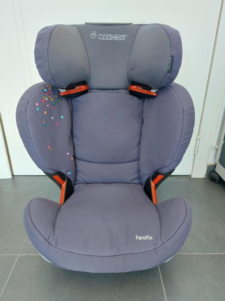 Siège auto Fero fix  à partir de 3 ans évolutif, Enfants & Bébés, Sièges auto, Utilisé, Maxi-Cosi, Isofix, Dossier amovible, Dossier réglable