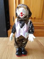 Clown automate musical à clé articulé en porcelaine, Ophalen of Verzenden, Zo goed als nieuw, Pop