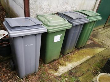 Vuilbakken 4 beschikbaar voor biedingen