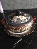 Soepterrine chinees porselein satsuma, Antiek en Kunst, Antiek | Servies los, Ophalen