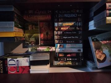Videocassettes en video spelletjes beschikbaar voor biedingen