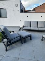 Loungeset aluminium, Tuin en Terras, Ophalen, Zo goed als nieuw, Aluminium, Loungeset