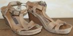 PALLADIUM lichtbruine sleehak sandalen M40 .., Kleding | Dames, Schoenen, Bruin, Palladium, Zo goed als nieuw, Sandalen of Muiltjes