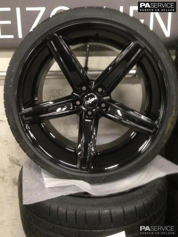 Nieuw 21 inch Gloss Black Oxigin BMW X5 G05 G06 breedset, Auto-onderdelen, Banden en Velgen, Banden en Velgen, Zomerbanden, 21 inch