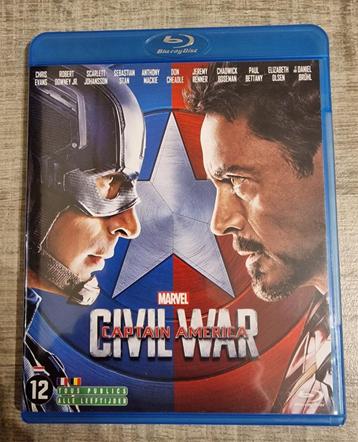 Captain America Civil War op Blu-ray