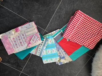 Gratis : Restjes stof beschikbaar voor biedingen