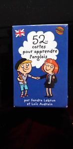 52 cartes pour apprendre l'anglais, Enlèvement ou Envoi, Neuf