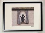 BANKSY: lithografie met de hand ingelijst en genummerd, Ophalen of Verzenden